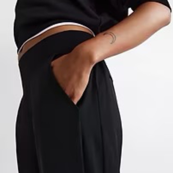 Athleta Brooklyn Mid Rise Ankle Pant Size 8 Black - Picture 5 of 6